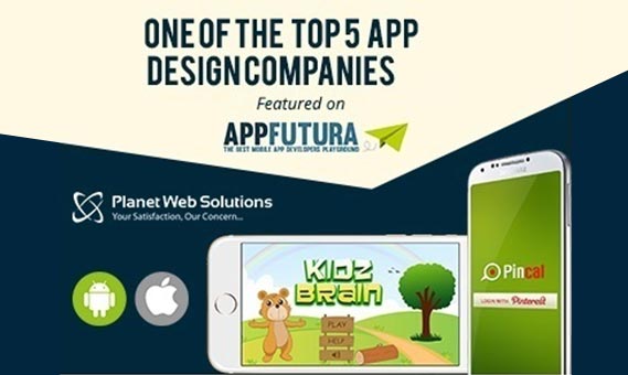 Planet Web Solutions Features in Top 5 App Developers Series by AppFutura