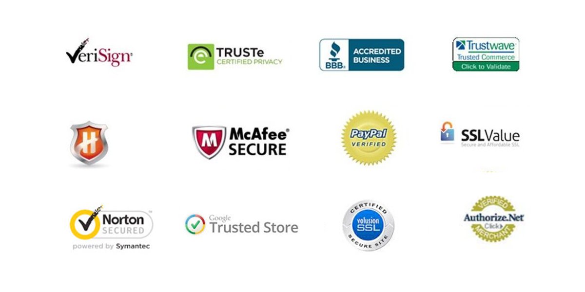 Trust Insignias for ecommerce