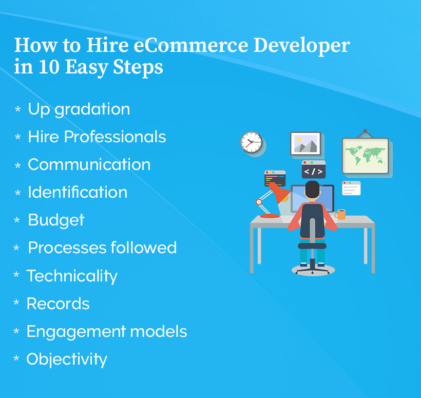 How to Hire eCommerce Developer in 10 easy steps