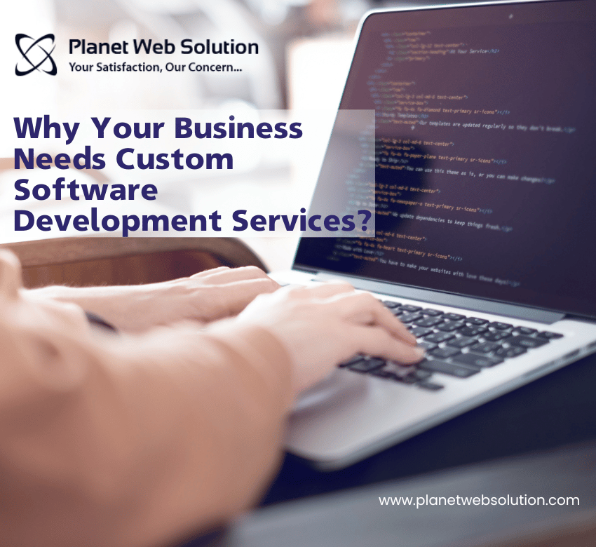 Why Your Business Needs Custom Software Development Services?